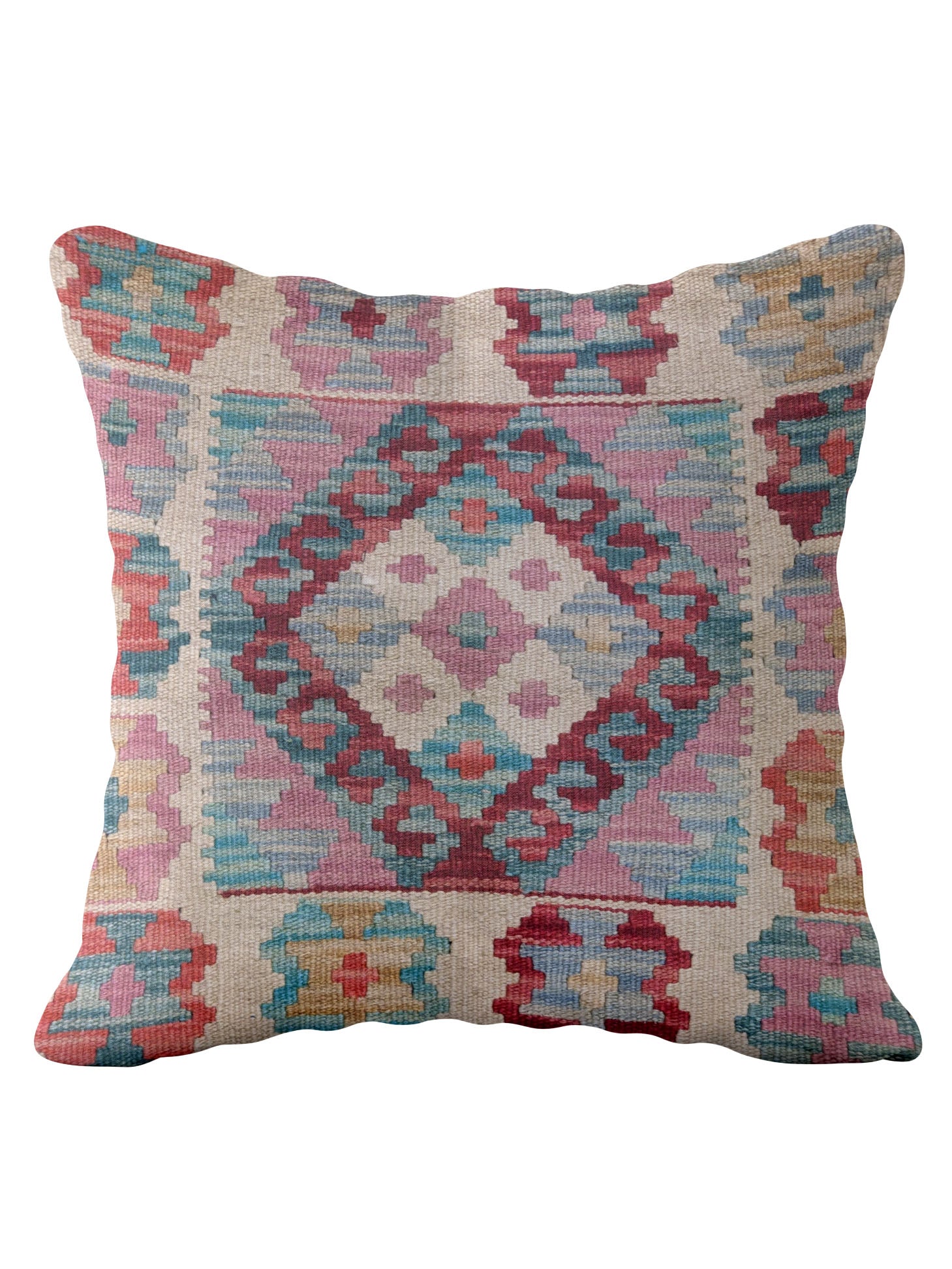 Afghan Kilim Cushion Cover - 45 x 45 cm