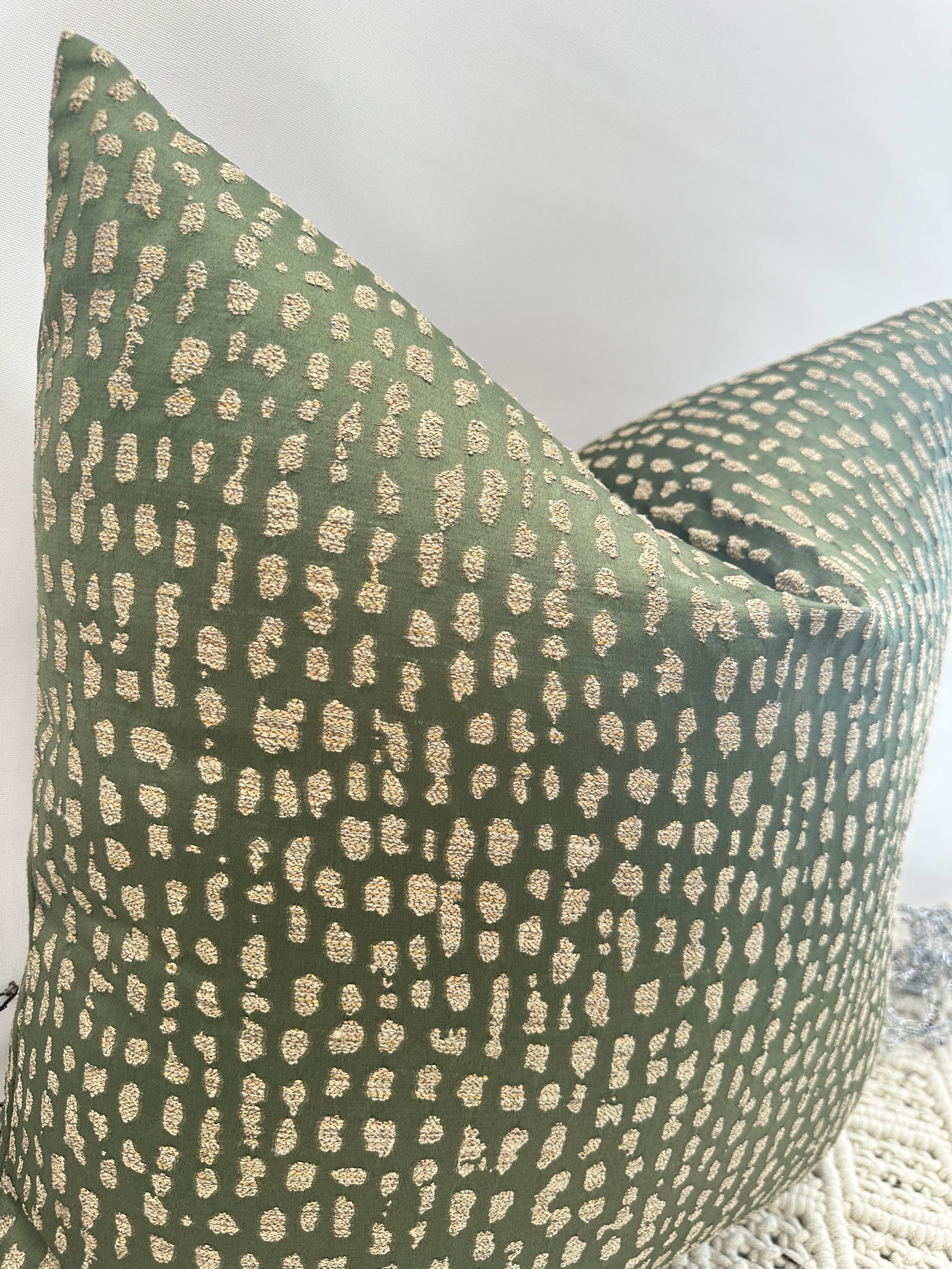 The Couture Cushion - The Olive Natale - Style No. 193