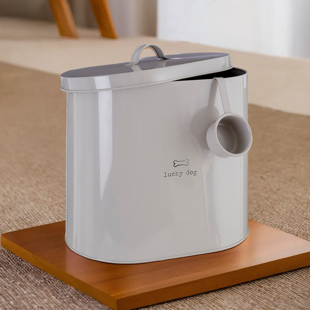 Lucky Dog Food Storage Bin with Scoop 6.5 Litre | Adore Pets