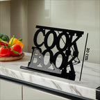 Black Enamel Cook Book Stand | Alpha