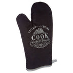 Black Single Oven Glove | Vintage Home