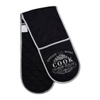 Black Double Oven Glove | Vintage Home