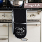 Black Double Oven Glove | Vintage Home