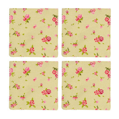 Set of Four Coaster | Rose Cottage