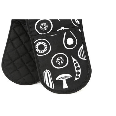 Black Double Oven Glove | Besa
