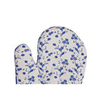 Single Oven Glove | Blue Rose