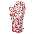 Single Oven Glove | Red Daisy