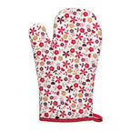 Single Oven Glove | Red Daisy