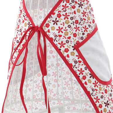 Apron | Red Daisy