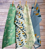 Set of Three Tea Towels | Cow Parsley