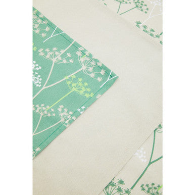 Set of Three Tea Towels | Cow Parsley