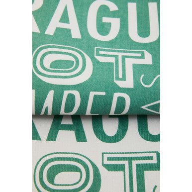 Set of Three Green Tea Towels | Porter