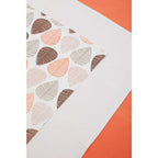 Set of Three Tea Towels | Orange Leaf