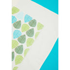 Set of Three Tea Towels | Green Leaf