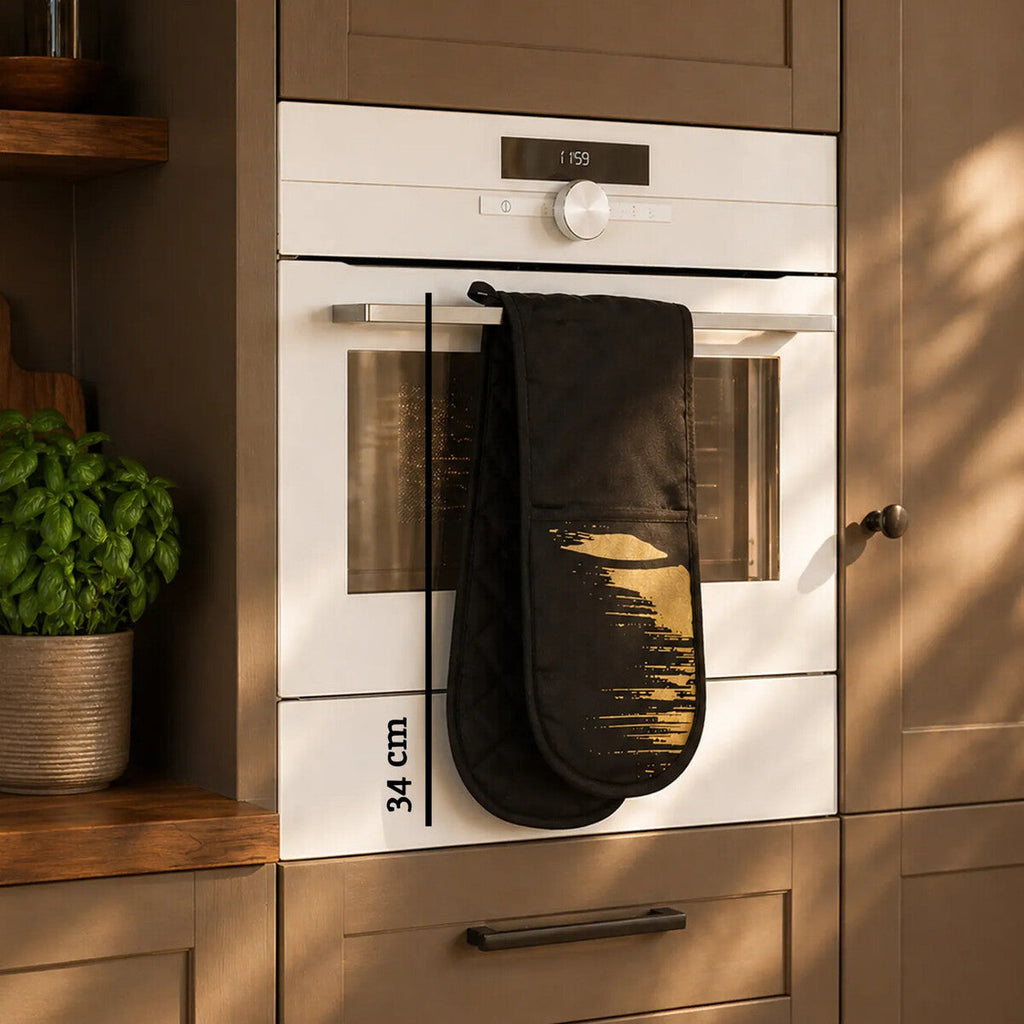 Double Oven Glove | Modern Retro