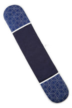 White Blue Double Oven Glove | Modern Retro