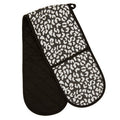 Black and White Double Oven Glove | London Leo