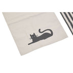 Set of Three Tea Towels | Black Cat