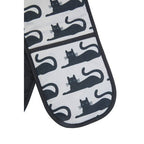 Double Oven Glove | Black Cat