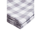 Set of Three Grey and White Cotton Tea Towels | Doro