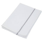 Set of 3 White and Grey Violet Waffle Tea Towels | Doro