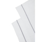 Set of 3 White and Grey Violet Waffle Tea Towels | Doro