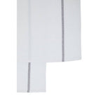 Set of 3 White and Grey Violet Waffle Tea Towels | Doro