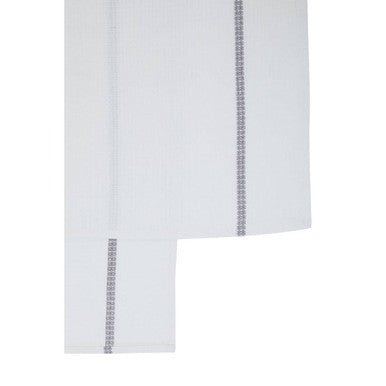 Set of 3 White and Grey Violet Waffle Tea Towels | Doro