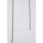 Set of 3 White and Grey Violet Waffle Tea Towels | Doro
