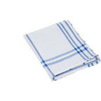 Set of Three Waffle Blue and White Tea Towels | Doro