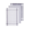 Set of Three Grey and White Tea Towels | Doro
