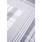 Set of Three Grey and White Tea Towels | Doro