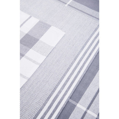 Set of Three Grey and White Tea Towels | Doro