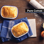 Set of Three Blue and White Tea Towels | Doro