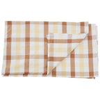 Terracotta Gingham Tablecloth | Thread and Loom