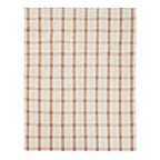 Terracotta Gingham Tablecloth | Thread and Loom