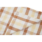 Terracotta Gingham Tablecloth | Thread and Loom
