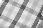 Grey and Black Check Tablecloth | Thread and Loom