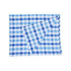 Thread and Loom Blue CheckTablecloth