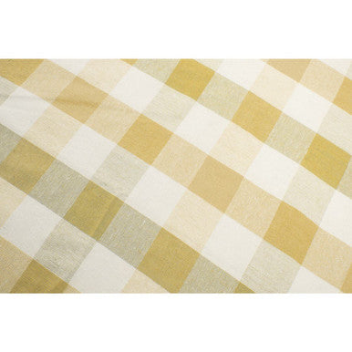 Yellow Check Tablecloth | Thread and Loom