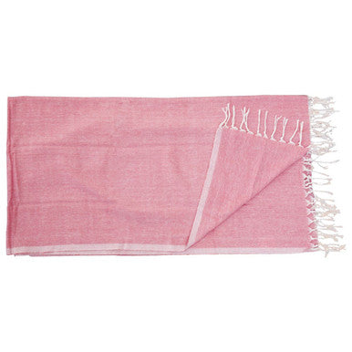 Poppy Red Hammam Towel | Thread & Loom