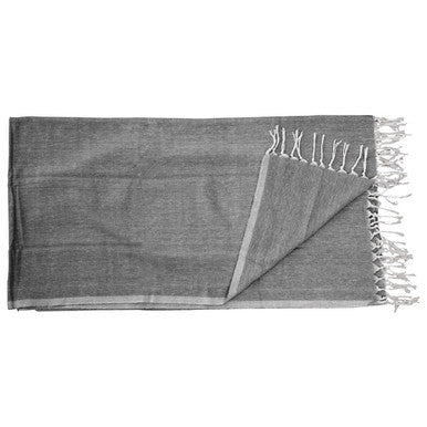 Black Hammam Towel | Thread and Loom