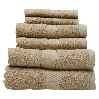 6 Piece Warm Sand Towel Set | Thread and Loom