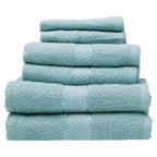 6 Piece Desert Sage Towel Set | Thread and Loom