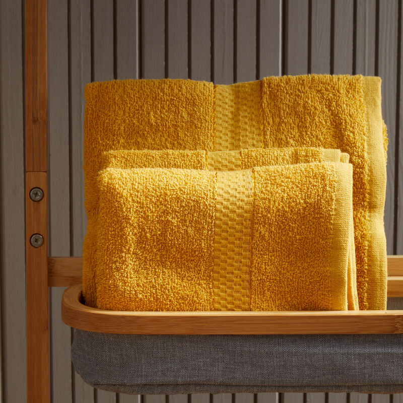 6 Piece Mustard Towel Set | Thread and Loom