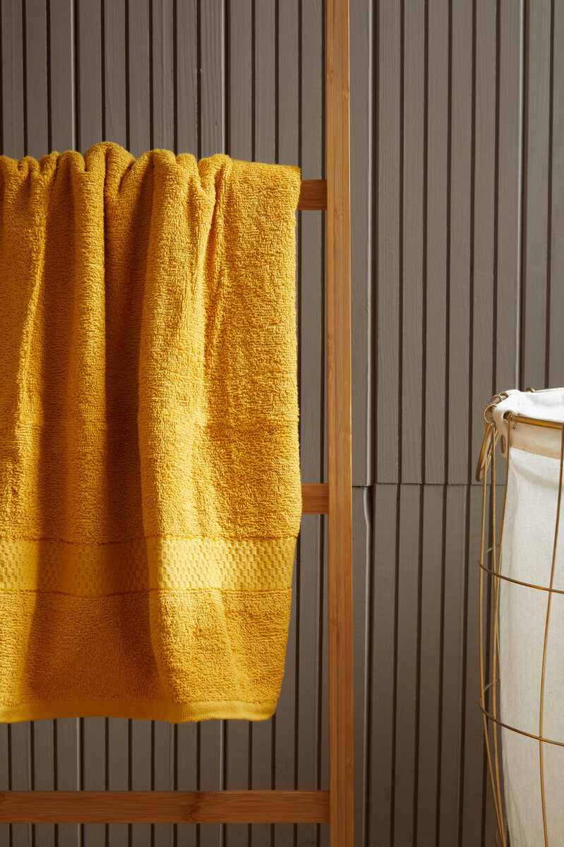 6 Piece Mustard Towel Set | Thread and Loom