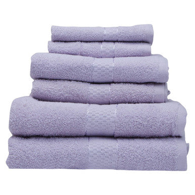 6 Piece Lilac Towel Set | Thread and Loom