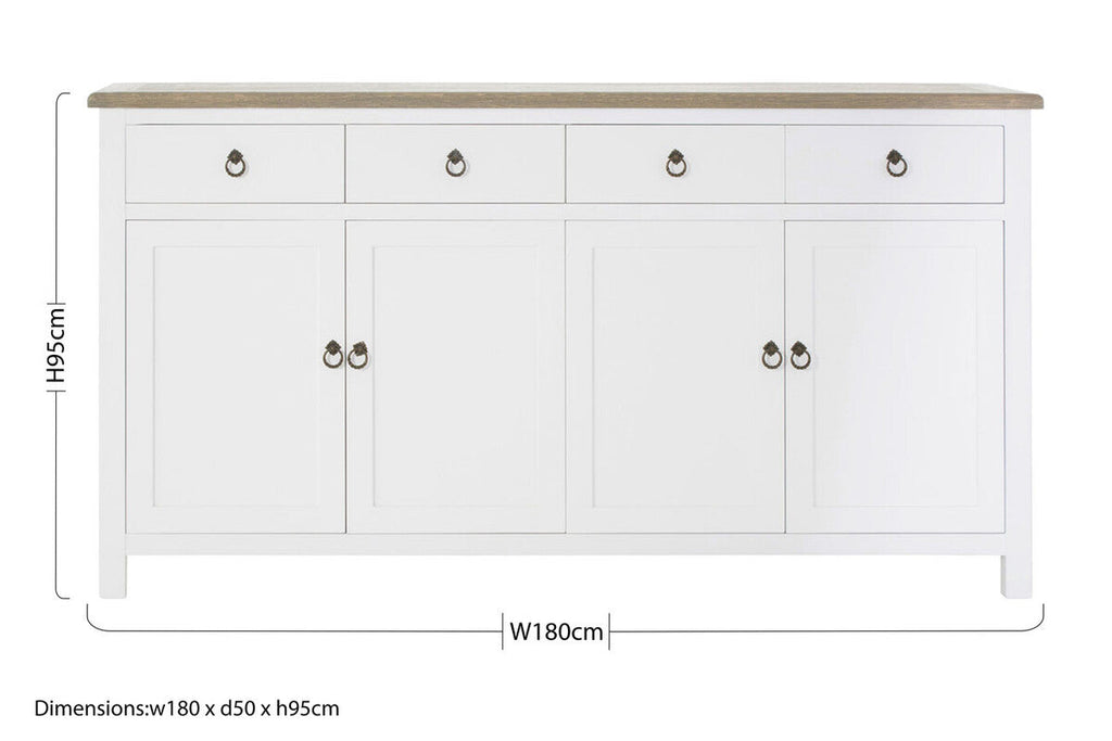 Four Door Sideboard | Hampstead
