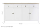 Four Door Sideboard | Hampstead