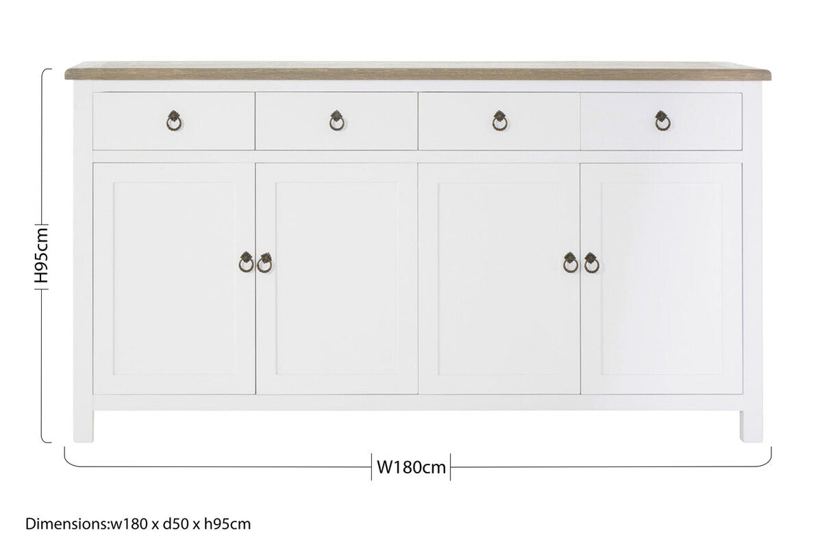 Four Door Sideboard | Hampstead